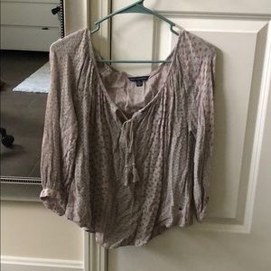 AEO 3/4 sleeve top!